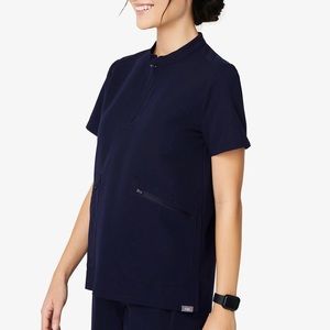 Figs Nata Top Navy